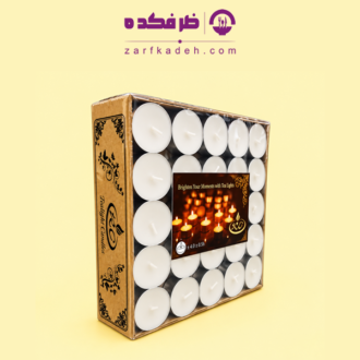 شمع وارمر 100 عددی سفید RC