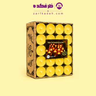 شمع وارمر 100 عددی رنگی RC