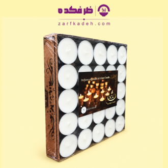 شمع وارمر 50 عددی سفید RC
