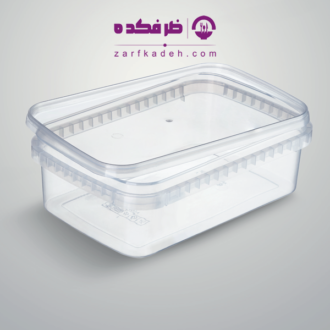ظرف یکبار مصرف ۱۰۰۰ سی‌سی آرین مناسب مایکروویو برای بسته‌بندی غذاهای پرسی و حجیم