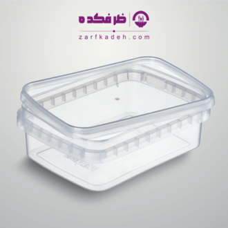 ظرف یکبار مصرف ۴۰۰ سیسی آرین مناسب مایکروویو برای بستهبندی پیشغذا