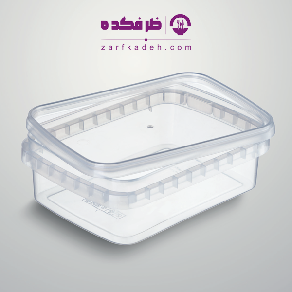ظرف یکبار مصرف ۴۰۰ سی‌سی آرین مناسب مایکروویو برای بسته‌بندی پیش‌غذا