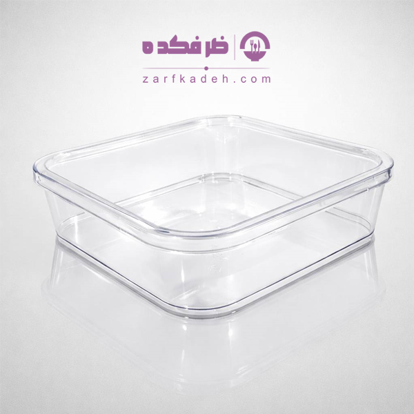 ظرف دسری یکبار مصرف رز 1500 ظرف دسری یکبار مصرف رز ۱۵۰۰ سیسی با درب