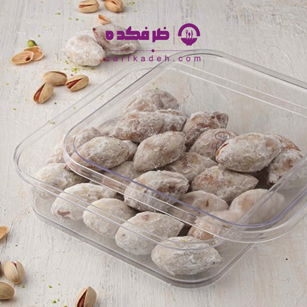 ظرف دسری یکبار مصرف رز 500 چیدمان دسر در ظرف دسری یکبار مصرف رز ۵۰۰ سیسی درب دار شفاف